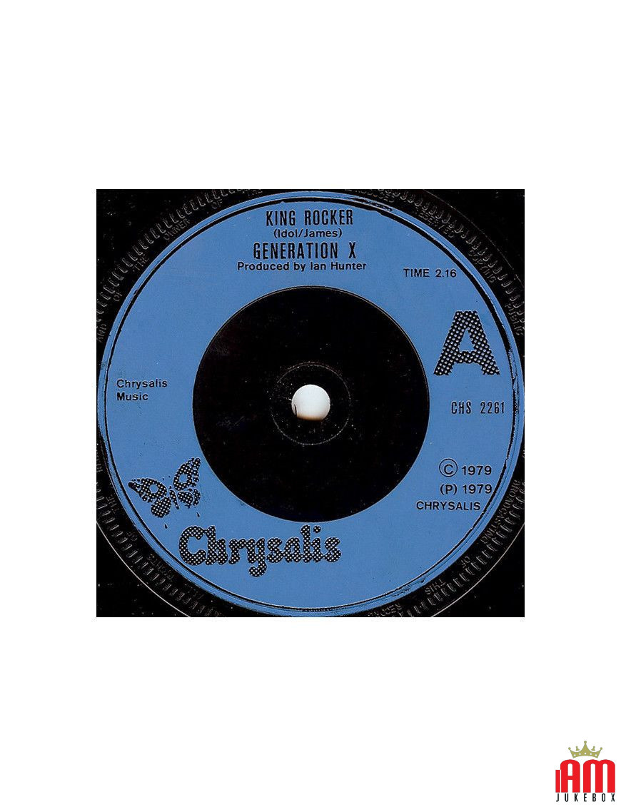 King Rocker [Generation X (4)] - Vinyl 7", 45 RPM, Single [product.brand] 1 - Shop I'm Jukebox 