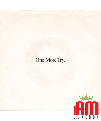 One More Try [George Michael] - Vinyl 7", 45 tr/min, Single, Promo