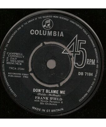 Don't Blame Me [Frank...