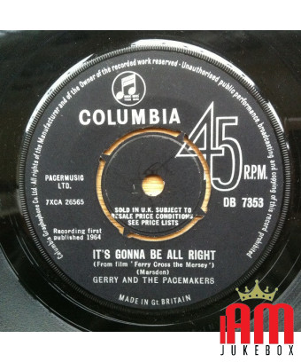 Ça va aller bien [Gerry & The Pacemakers] - Vinyl 7", 45 RPM, Single