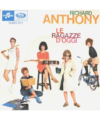 Le Ragazze D?Oggi [Richard Anthony (2)] – Vinyl 7", 45 RPM [product.brand] 1 - Shop I'm Jukebox 