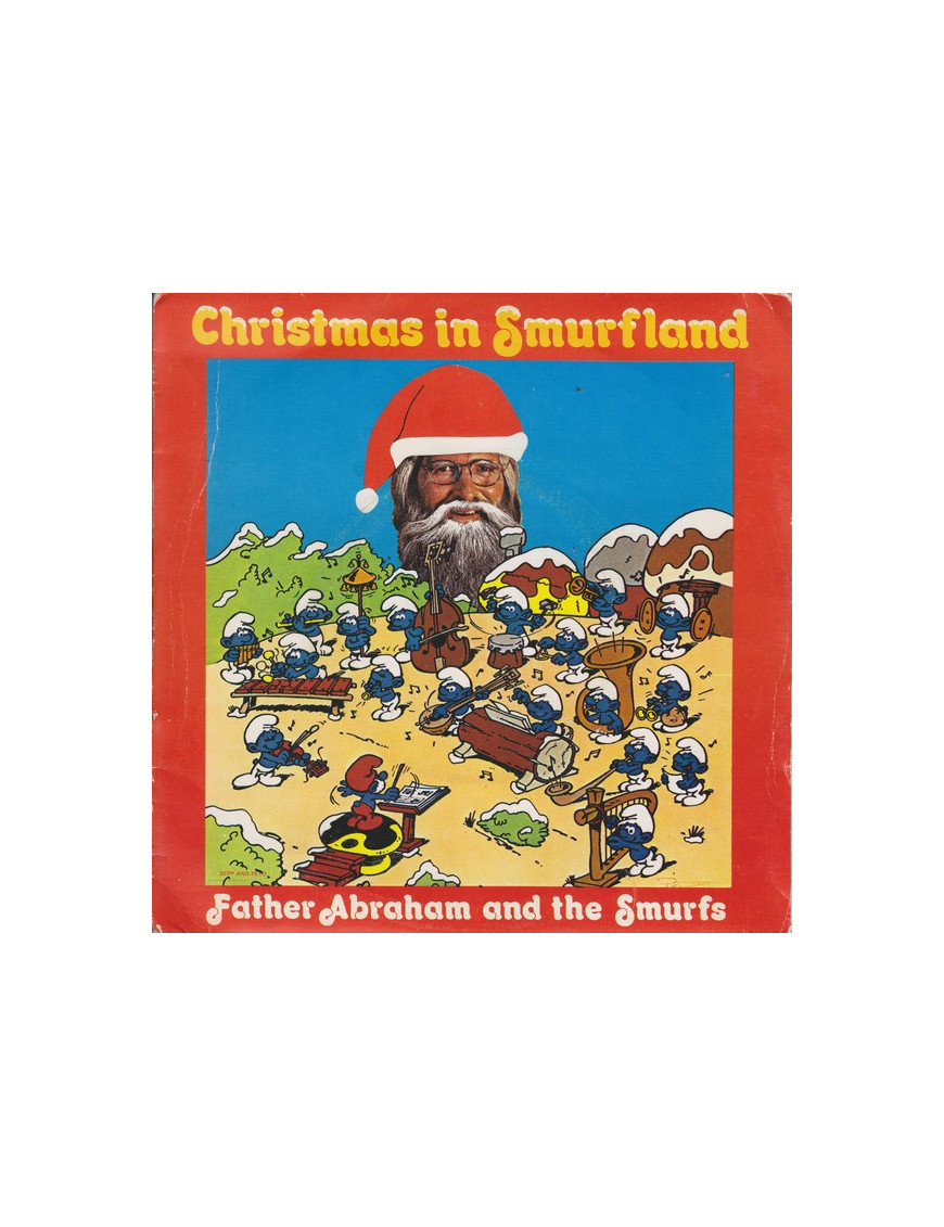 Christmas In Smurfland [Vader Abraham,...] - Vinyl 7", 45 RPM, Single, Stéréo