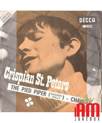 The Pied Piper (Drapeau Jaune) Changes [Crispian St. Peters] - Vinyle 7", 45 tours [product.brand] 1 - Shop I'm Jukebox 