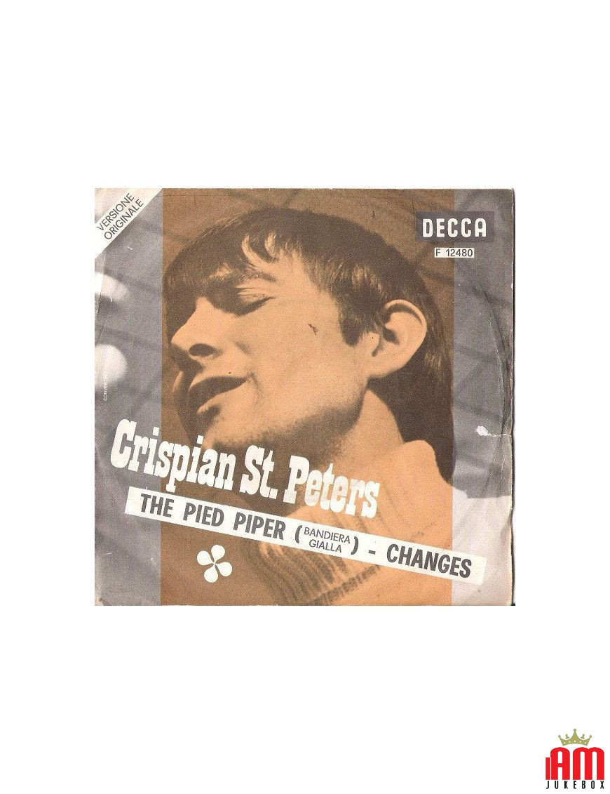 The Pied Piper (Bandiera Gialla) Changes [Crispian St. Peters] - Vinyl 7", 45 RPM [product.brand] 1 - Shop I'm Jukebox 