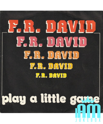 Play A Little Game [FR David] - Vinyl 7", 45 RPM, Single, Stéréo [product.brand] 1 - Shop I'm Jukebox 