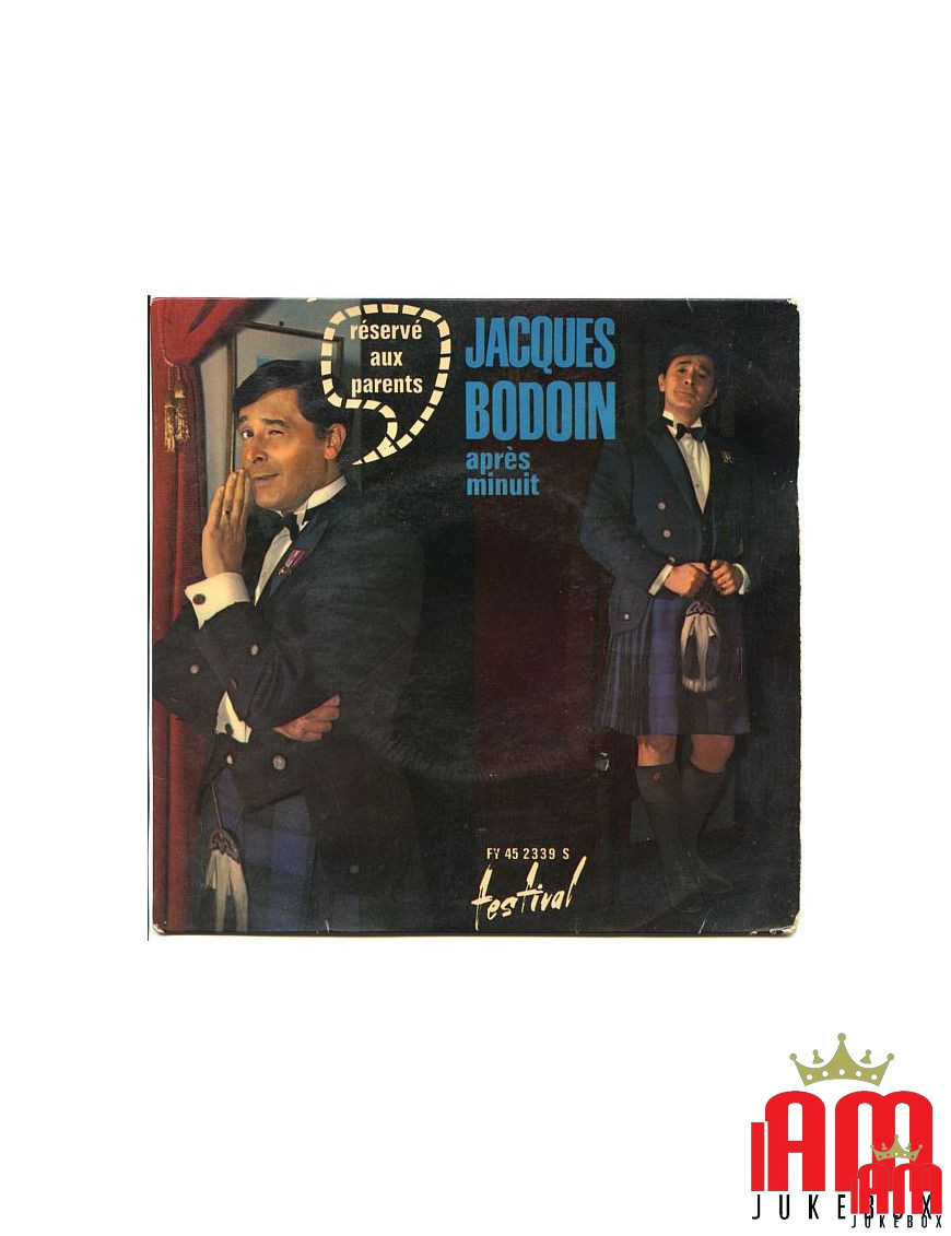 Après Minuit......... Réservé Aux Parents [Jacques Bodoin] - Vinyl 7", 45 RPM, EP [product.brand] 1 - Shop I'm Jukebox 