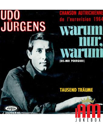 Warum Nur, Warum (Dis-Moi Pourquoi) [Udo Jürgens] - Vinyl 7", 45 RPM [product.brand] 1 - Shop I'm Jukebox 