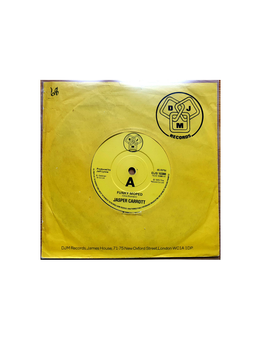 Funky Moped   Magic Roundabout [Jasper Carrott] - Vinyl 7", 45 RPM, Single, Reissue