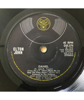 Daniel [Elton John] – Vinyl 7", 45 RPM, Single [product.brand] 1 - Shop I'm Jukebox 