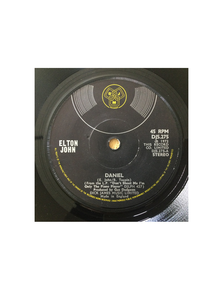 Daniel  [Elton John] - Vinyl 7", 45 RPM, Single