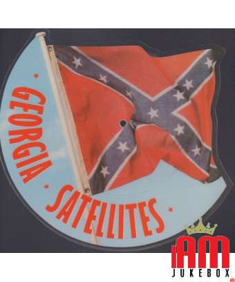 Battleship Chains [The Georgia Satellites] – Vinyl 7", Form, limitierte Auflage, Picture Disc, Stereo
