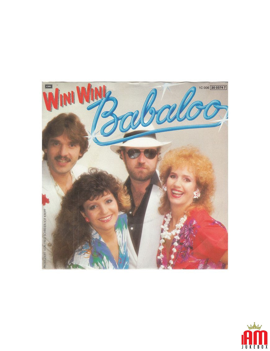 Wini Wini [Babaloo] - Vinyle 7", 45 tours, simple, stéréo [product.brand] 1 - Shop I'm Jukebox 