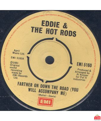 Plus loin sur la route (tu m'accompagneras) [Eddie And The Hot Rods] - Vinyle 7", 45 tr/min [product.brand] 1 - Shop I'm Jukebox