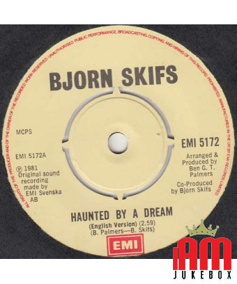 Hanté par un rêve [Björn Skifs] - Vinyle 7", 45 tours [product.brand] 1 - Shop I'm Jukebox 