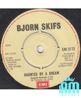 Haunted By A Dream [Björn Skifs] – Vinyl 7", 45 RPM [product.brand] 1 - Shop I'm Jukebox 