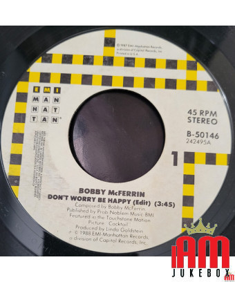 Don't Worry, Be Happy [Bobby McFerrin] – Vinyl 7", 45 RPM, Single, Stereo [product.brand] 1 - Shop I'm Jukebox 