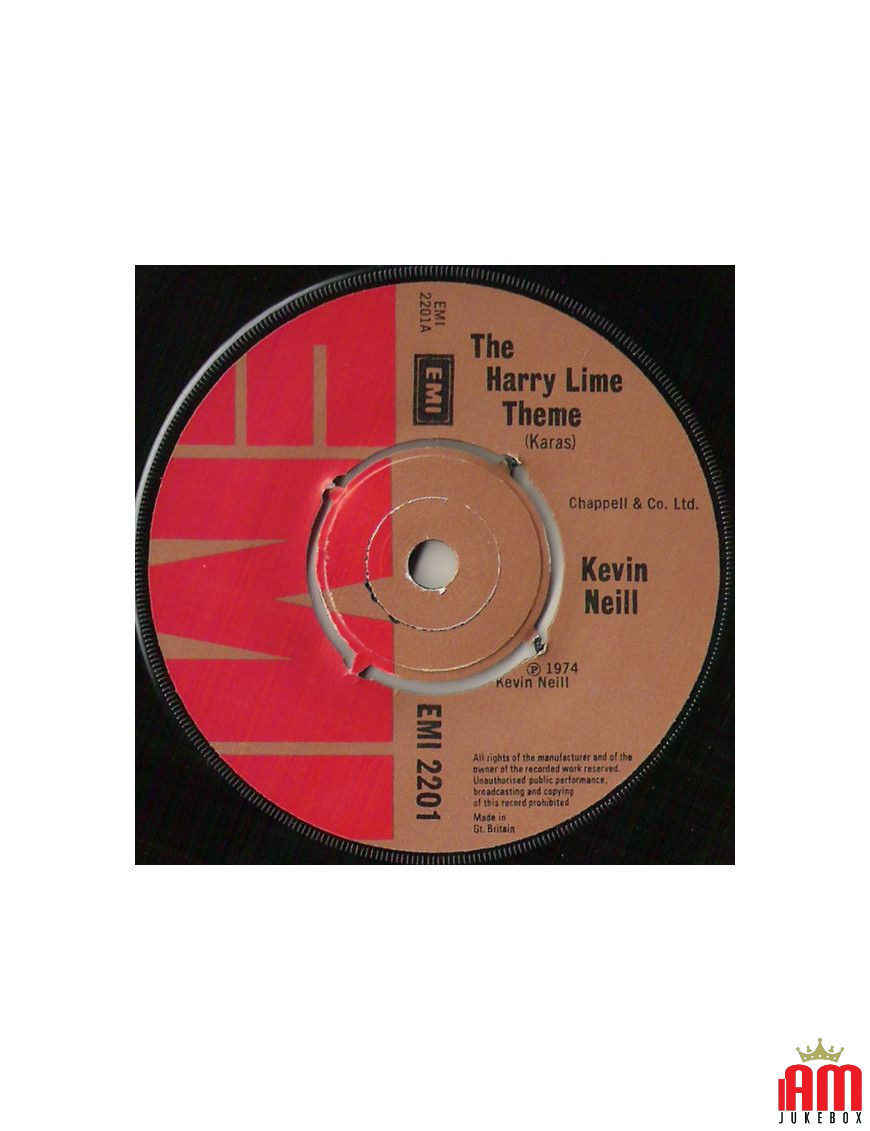 Le thème Harry Lime [Kevin Neill] - Vinyle 7", 45 tours [product.brand] 1 - Shop I'm Jukebox 