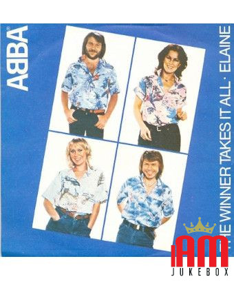 The Winner Takes It All Elaine [ABBA] – Vinyl 7", 45 RPM, Single [product.brand] 1 - Shop I'm Jukebox 