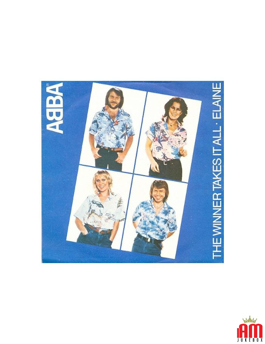 The Winner Takes It All Elaine [ABBA] – Vinyl 7", 45 RPM, Single [product.brand] 1 - Shop I'm Jukebox 