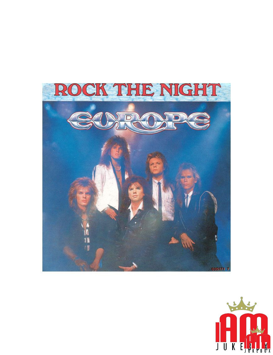 Rock The Night [Europe (2)] - Vinyl 7", 45 RPM, Single, Stereo [product.brand] 1 - Shop I'm Jukebox 