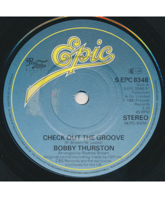 Check Out The Groove [Bobby Thurston] – Vinyl 7", 45 RPM, Single [product.brand] 1 - Shop I'm Jukebox 