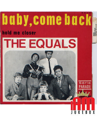 Baby, Come Back Hold Me Closer [The Equals] – Vinyl 7", 45 RPM, Single [product.brand] 1 - Shop I'm Jukebox 