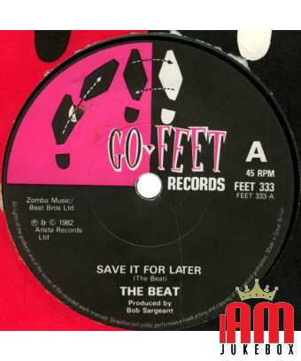 Enregistrez-le pour plus tard [The Beat (2)] - Vinyl 7", 45 RPM, Single [product.brand] 1 - Shop I'm Jukebox 