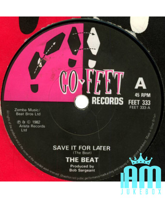 Save It For Later [The Beat (2)] - Vinyl 7", 45 RPM, Single [product.brand] 1 - Shop I'm Jukebox 