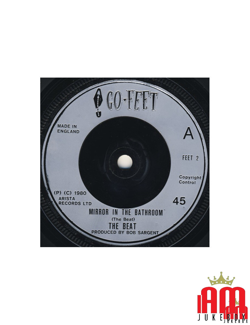 Mirror In The Bathroom [The Beat (2)] - Vinyle 7", 45 RPM, Single, Stéréo [product.brand] 1 - Shop I'm Jukebox 