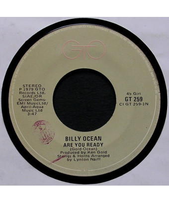 Are You Ready [Billy Ocean] - Vinyle 7", 45 tours, Single [product.brand] 1 - Shop I'm Jukebox 