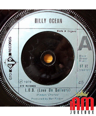 LOD (Love On Delivery) [Billy Ocean] – Vinyl 7", 45 RPM, Single [product.brand] 1 - Shop I'm Jukebox 