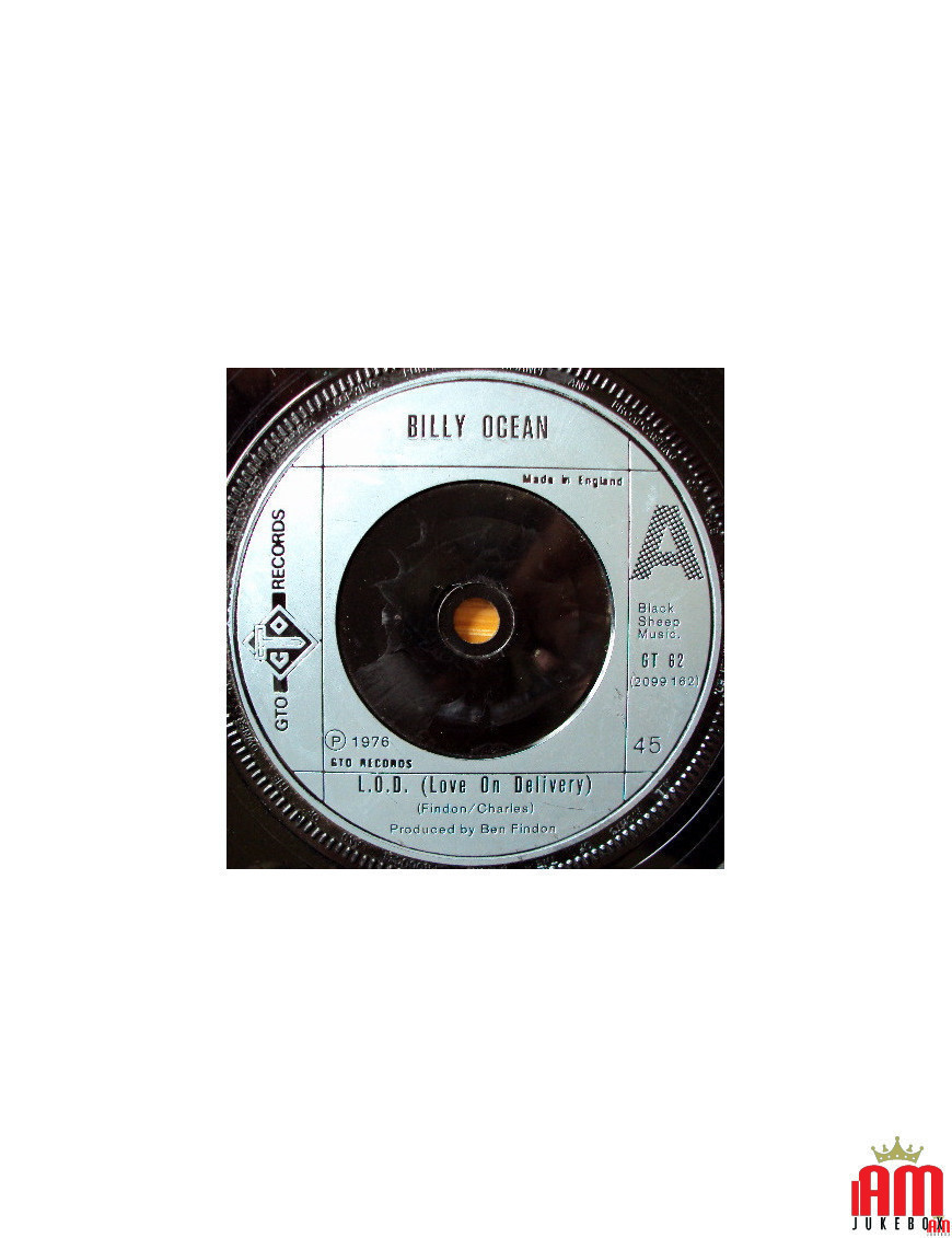 LOD (Love On Delivery) [Billy Ocean] - Vinyle 7", 45 tours, Single [product.brand] 1 - Shop I'm Jukebox 
