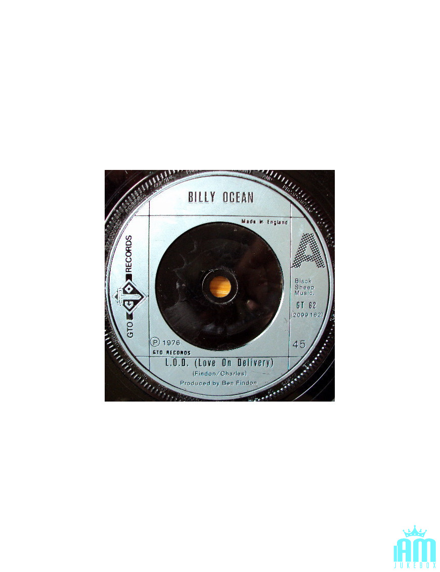 L.O.D. (Love On Delivery) [Billy Ocean] - Vinyl 7", 45 RPM, Single [product.brand] 1 - Shop I'm Jukebox 