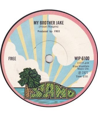 My Brother Jake [Free] - Vinyl 7", 45 RPM [product.brand] 1 - Shop I'm Jukebox 