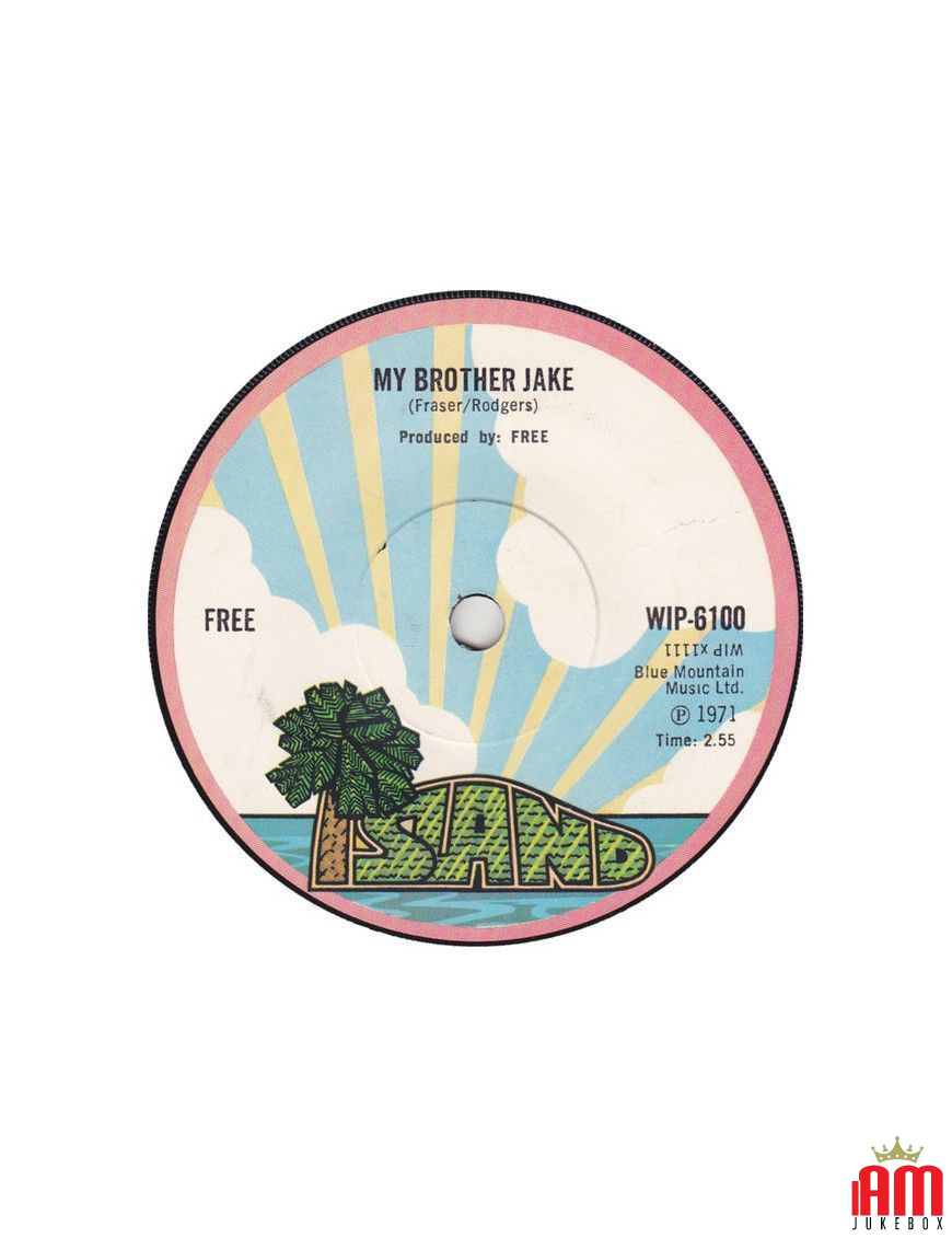 Mon frère Jake [Free] - Vinyle 7", 45 tours [product.brand] 1 - Shop I'm Jukebox 