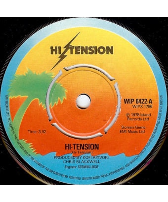 Hi-Tension [Hi-Tension] - Vinyle 7", 45 tr/min, Single