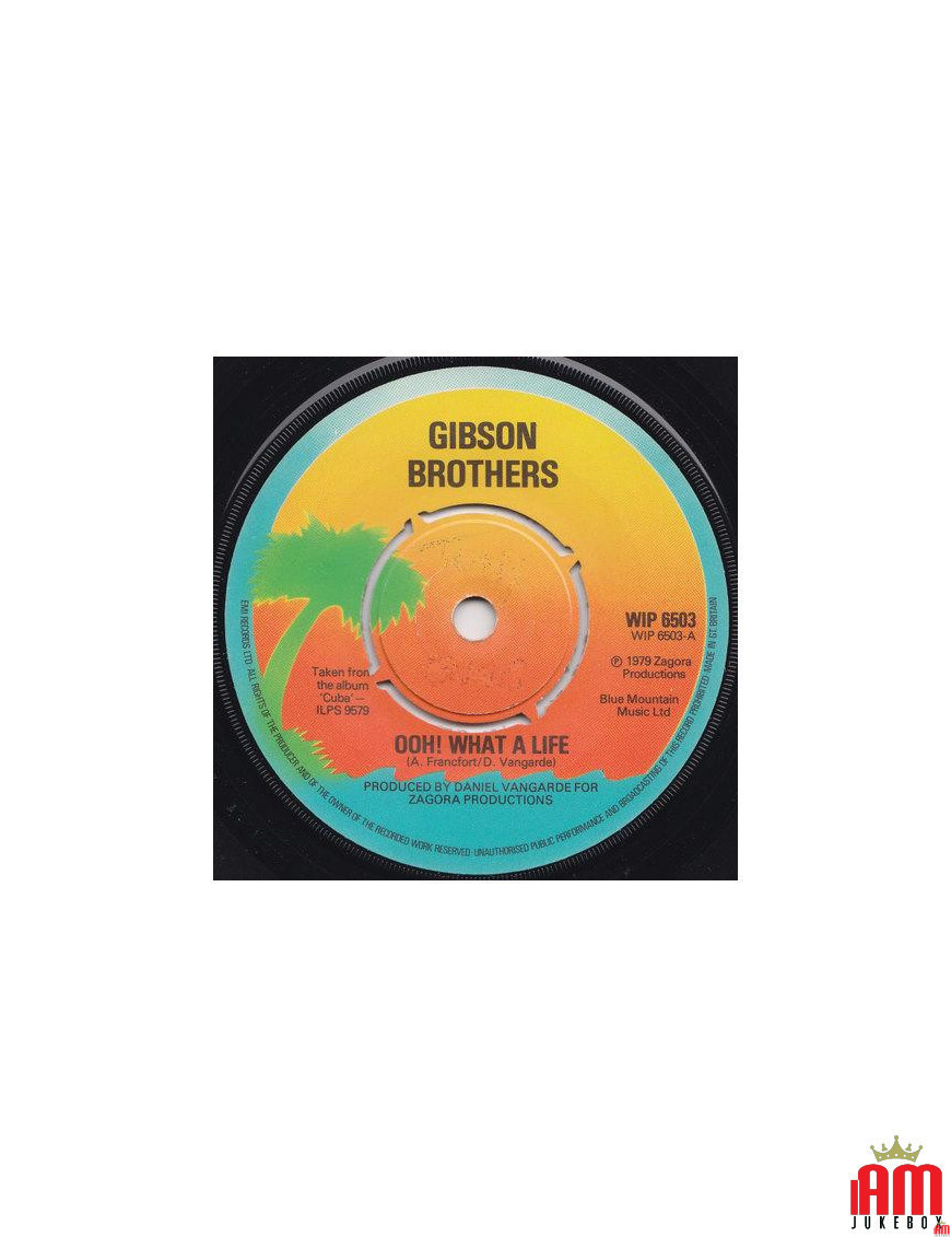 Ouh ! Quelle vie [Gibson Brothers] - Vinyl 7", 45 tours, Single [product.brand] 1 - Shop I'm Jukebox 