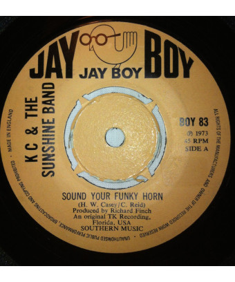 Sonnez votre klaxon funky Pourquoi ne nous réunissons-nous pas [KC & The Sunshine Band] - Vinyle 7", 45 tours, single [product.b
