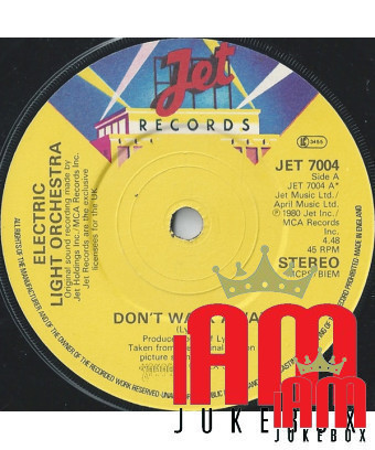 Don't Walk Away [Electric Light Orchestra] – Vinyl 7", 45 RPM, Single, Stereo [product.brand] 1 - Shop I'm Jukebox 