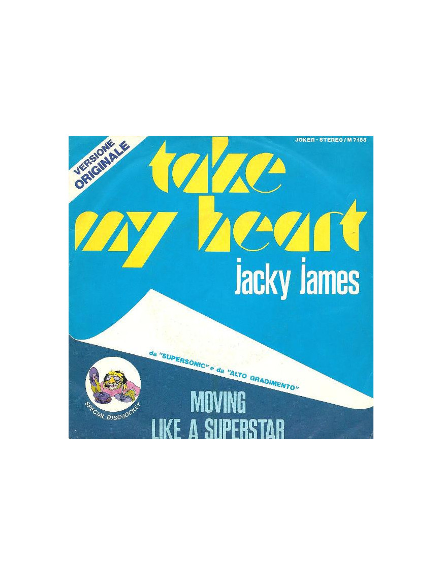 Take My Heart [Jacky James] - Vinyl 7", 45 RPM