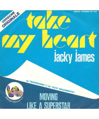 Take My Heart [Jacky James] – Vinyl 7", 45 RPM [product.brand] 1 - Shop I'm Jukebox 