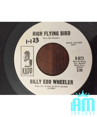 High Flying Bird [Billy Edd Wheeler] - Vinyle 7", Single, Promo [product.brand] 1 - Shop I'm Jukebox 