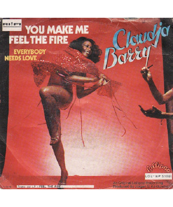 You Make Me Feel The Fire  [Claudja Barry] - Vinyl 7", 45 RPM