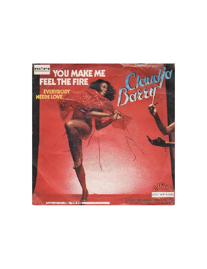 You Make Me Feel The Fire  [Claudja Barry] - Vinyl 7", 45 RPM