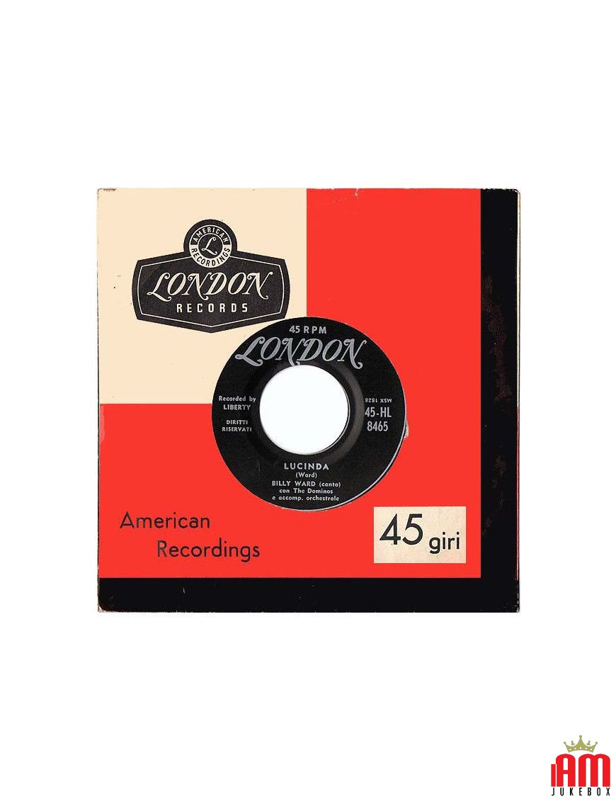 Lucinda Stardust Polvere Di Stelle [Billy Ward And His Dominoes] - Vinyl 7", 45 RPM [product.brand] 1 - Shop I'm Jukebox 