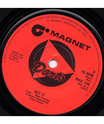 Get It [Darts] – Vinyl 7", 45 RPM, Single, Stereo [product.brand] 1 - Shop I'm Jukebox 
