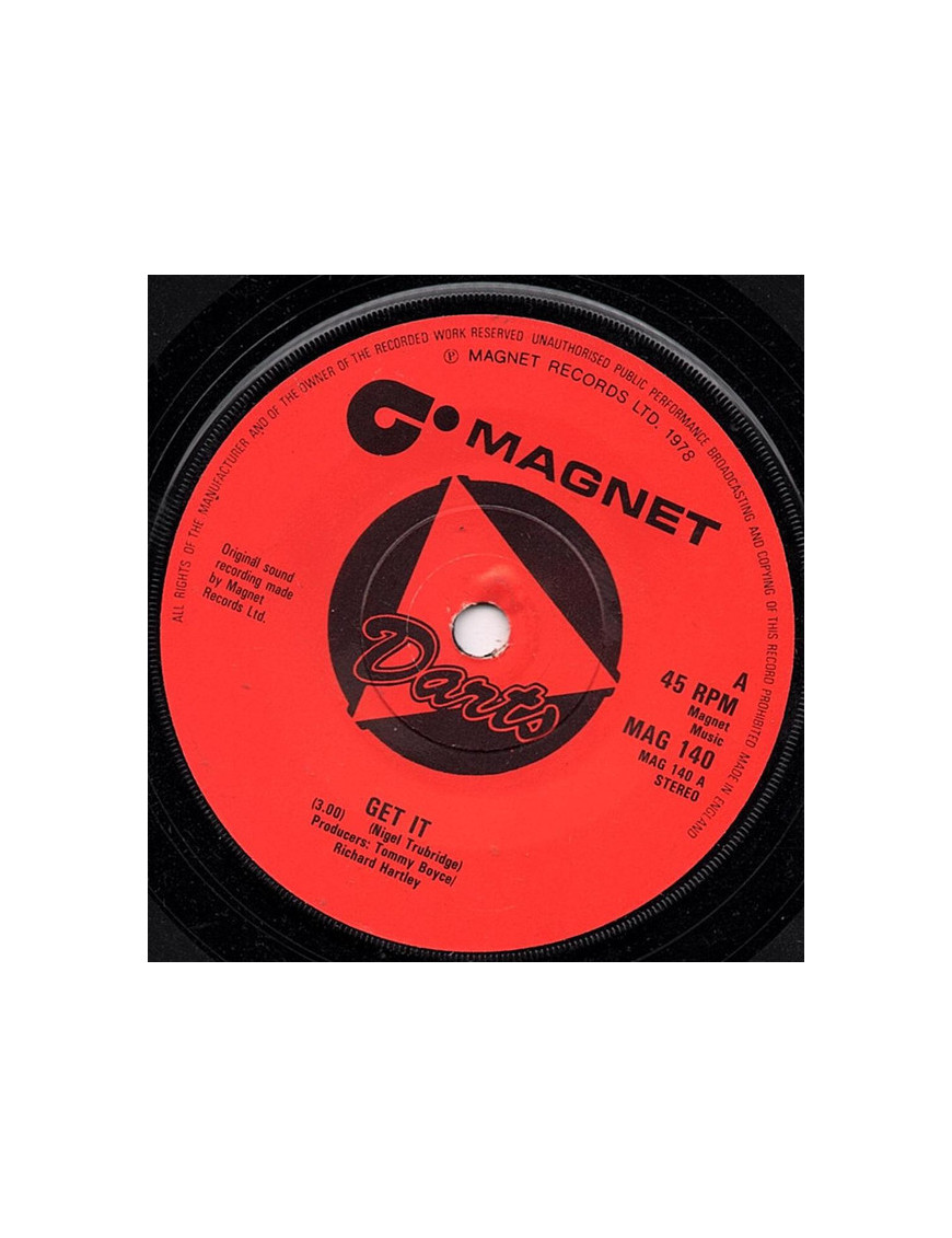Get It [Darts] - Vinyl 7", 45 RPM, Single, Stereo