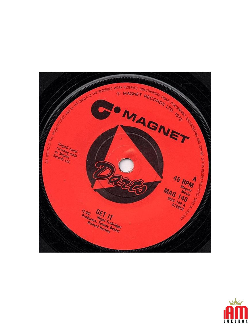 Get It [Darts] – Vinyl 7", 45 RPM, Single, Stereo [product.brand] 1 - Shop I'm Jukebox 