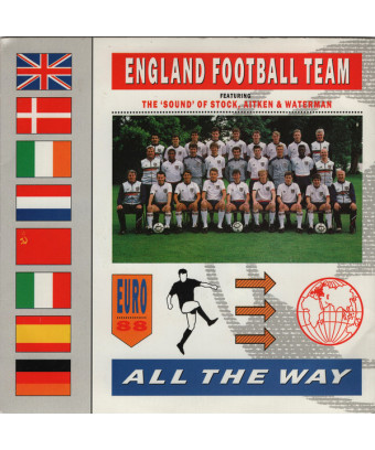 All The Way [England Football Team,...] – Vinyl 7", 45 RPM, Single, Stereo