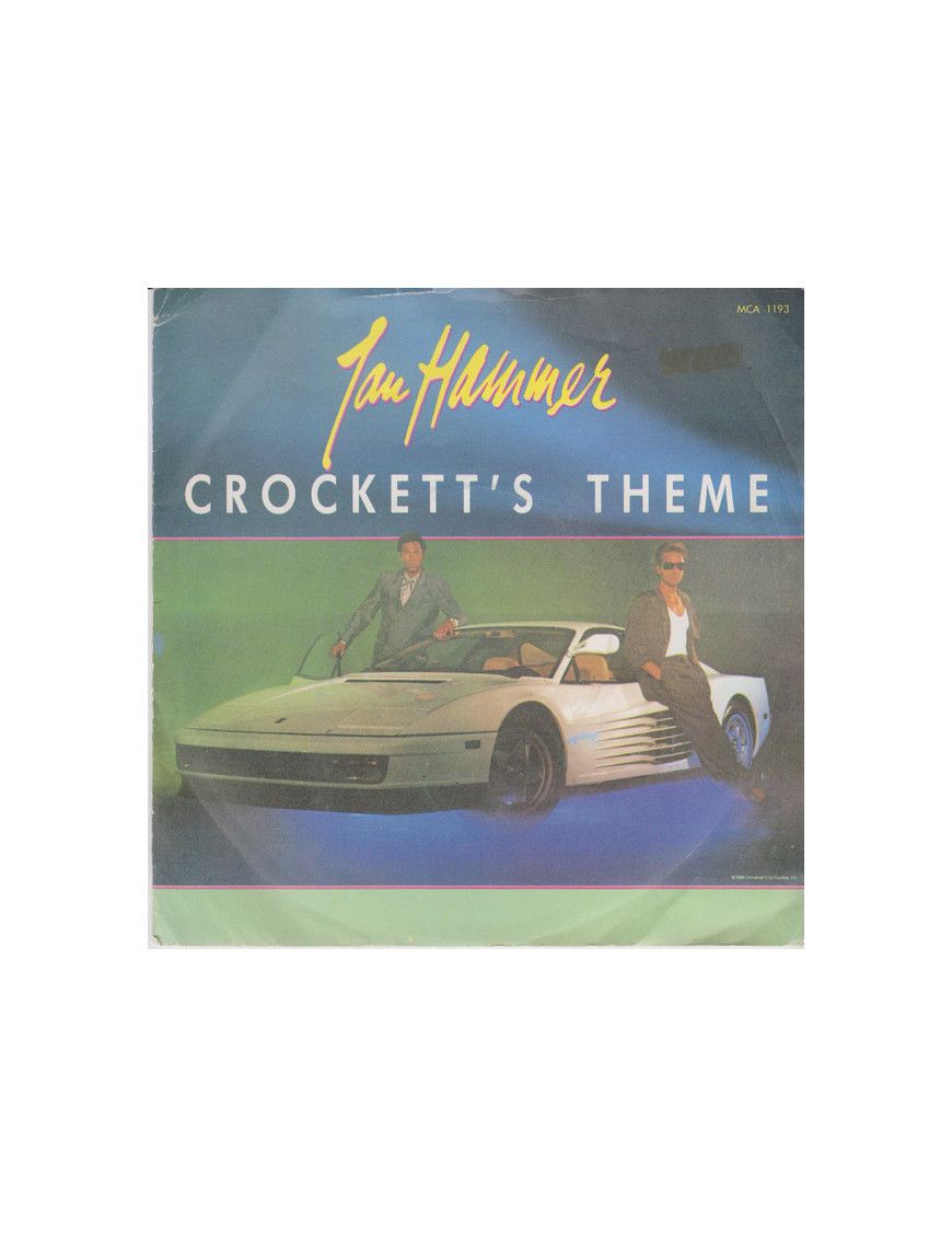 Crockett's Theme [Jan Hammer] - Vinyl 7", 45 RPM, Single [product.brand] 1 - Shop I'm Jukebox 